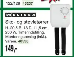 Harald Nyborg Sko- og støvletørrer tilbud