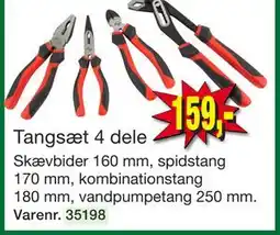 Harald Nyborg Tangsæt 4 dele tilbud