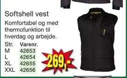 Harald Nyborg Softshell vest tilbud