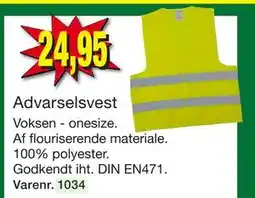 Harald Nyborg Advarselsvest tilbud