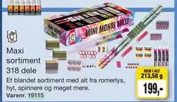 Harald Nyborg MINI MONKI MAXI sortiment 318 dele tilbud