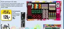 Harald Nyborg Multi sortiment 107 dele tilbud