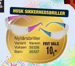 Harald Nyborg Nytårsbriller tilbud