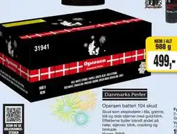 Harald Nyborg Operaen batteri 104 skud tilbud