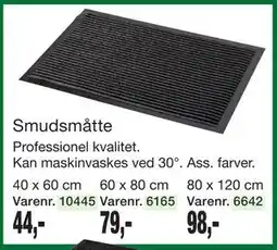 Harald Nyborg Smudsmåtte tilbud