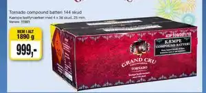 Tornado compound batteri 144 skud