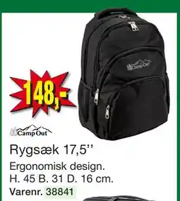 Harald Nyborg Rygsæk 17,5’’ tilbud