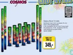 Harald Nyborg Galaxy Burst 12 dele tilbud