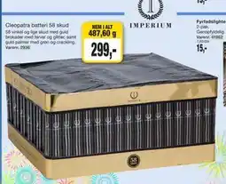 Harald Nyborg Cleopatra batteri 58 skud tilbud