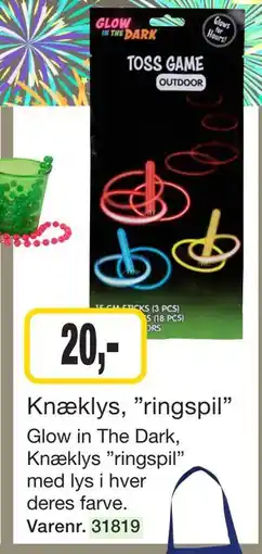 Harald Nyborg Knæklys, ”ringspil” tilbud