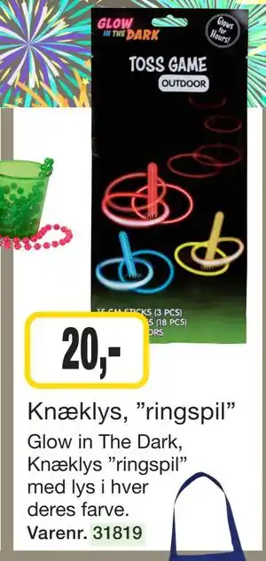 Harald Nyborg Knæklys, ”ringspil” tilbud