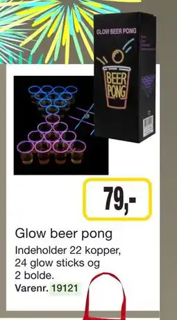 Harald Nyborg Glow beer pong tilbud