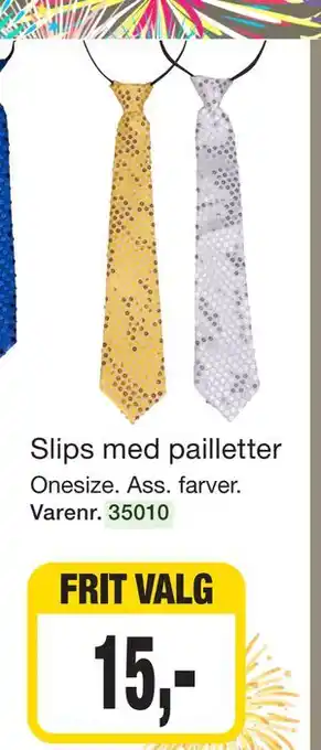 Harald Nyborg Slips med pailletter tilbud