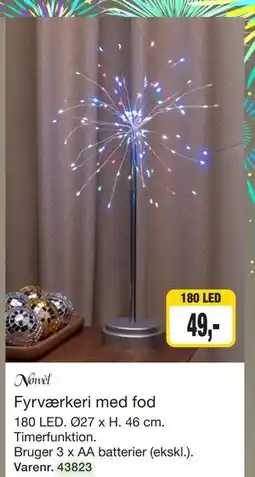 Harald Nyborg Fyrværkeri med fod tilbud