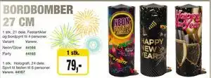 Harald Nyborg BORDBOMBER 27 CM tilbud