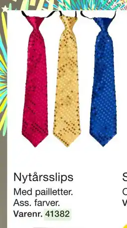 Harald Nyborg Nytårsslips tilbud