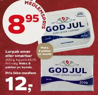 Lurpak smør / smørbar