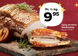 SuperBrugsen Coop ovnklar flæskesteg tilbud
