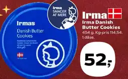 SuperBrugsen Irma Danish Butter Cookies tilbud