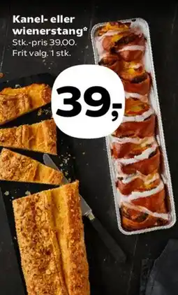 SuperBrugsen Kanel- eller wienerstang tilbud