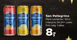 SuperBrugsen San Pellegrino tilbud