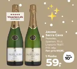 SuperBrugsen Jaume Serra Cava tilbud