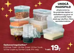 SuperBrugsen Opbevaringsbøtter tilbud