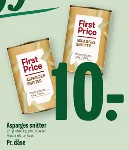 Min Købmand Asparges snitter tilbud