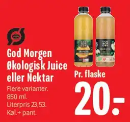 Min Købmand God Morgen Økologisk Juice eller Nektar tilbud