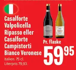 Min Købmand Casalforte Valpolicella Ripasso eller Casalforte Bianco Veronese tilbud