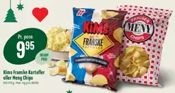 Min Købmand Kims Franske Kartofler eller Menu Chips tilbud
