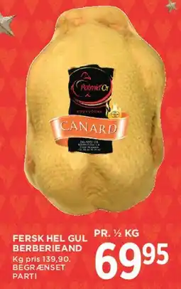 MENY Fersk hel gul berberiand tilbud