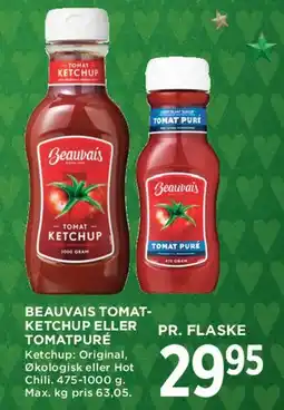 MENY Beauvais tomatketchup / tomatpuré tilbud