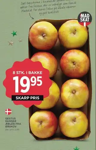 MENY Gestus danske æbler tilbud