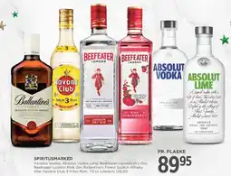 MENY Spiritusmarked (udvalgte flasker) tilbud