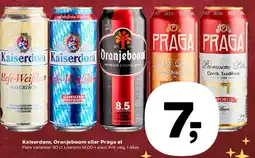 Kvickly Kaiserdom, Oranjeboom eller Praga øl tilbud