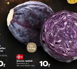 Kvickly Dansk rødkål tilbud