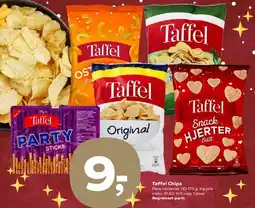 Kvickly Taffel Chips tilbud