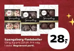 Kvickly Spangsberg flødeboller tilbud
