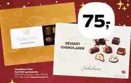 Kvickly Jacobsen eller Carletti gaveæske tilbud