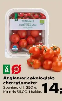 Kvickly Änglamark økologiske cherrytomater tilbud