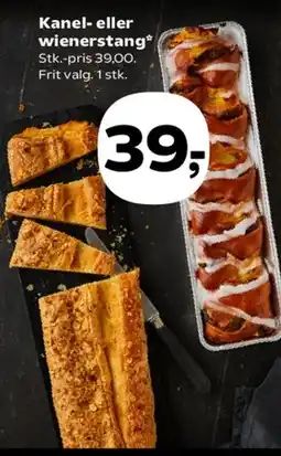 Kvickly Kanel- eller wienerstang tilbud