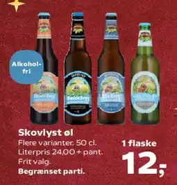 Kvickly Skovlyst øl tilbud