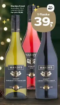 Kvickly Hardys Crest tilbud