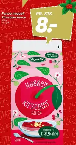 Bilka Fynbo Hyggeli kirsebær sauce tilbud