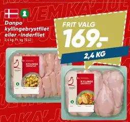 Bilka Kyllingebrystfilet / inderfilet tilbud