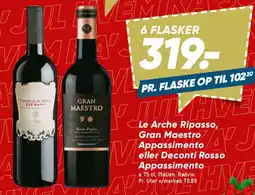 Bilka 6 flasker rødvin - tilbud tilbud