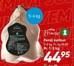 Bilka Princip Fersk kalkun tilbud