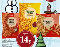 Dagli'Brugsen Coop kartofler tilbud