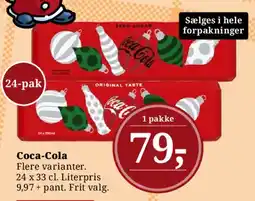 Dagli'Brugsen Coca-Cola (24-pak) tilbud